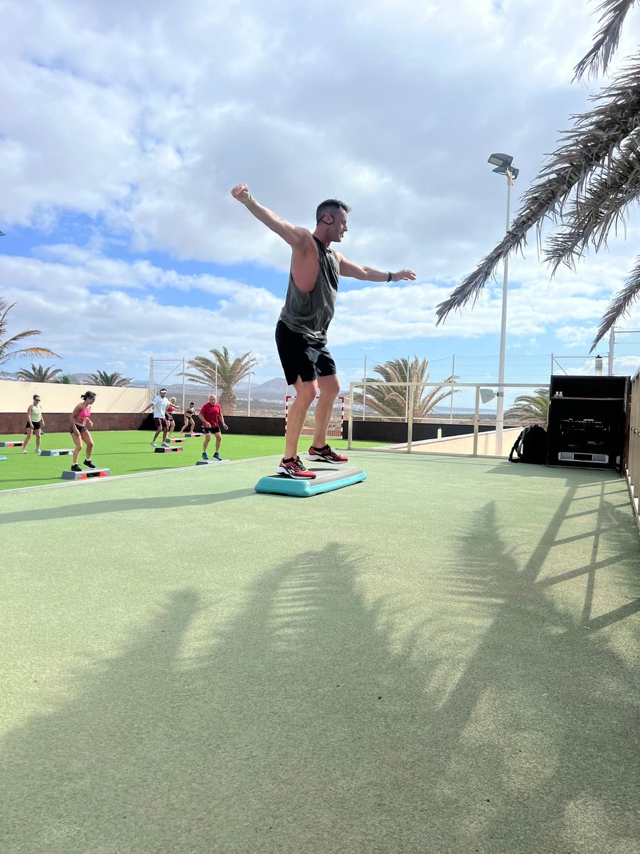 David in action
